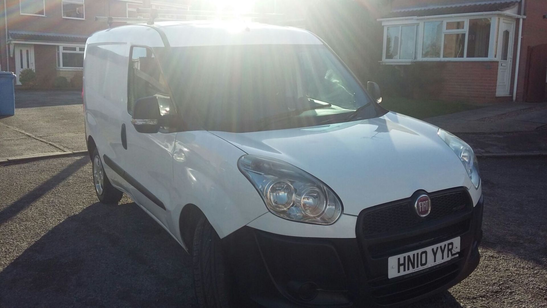 2010/10 REG FIAT DOBLO 16V MULTIJET WHITE DIESEL PANEL VAN, SHOWING 1 FORMER KEEPER *NO VAT*