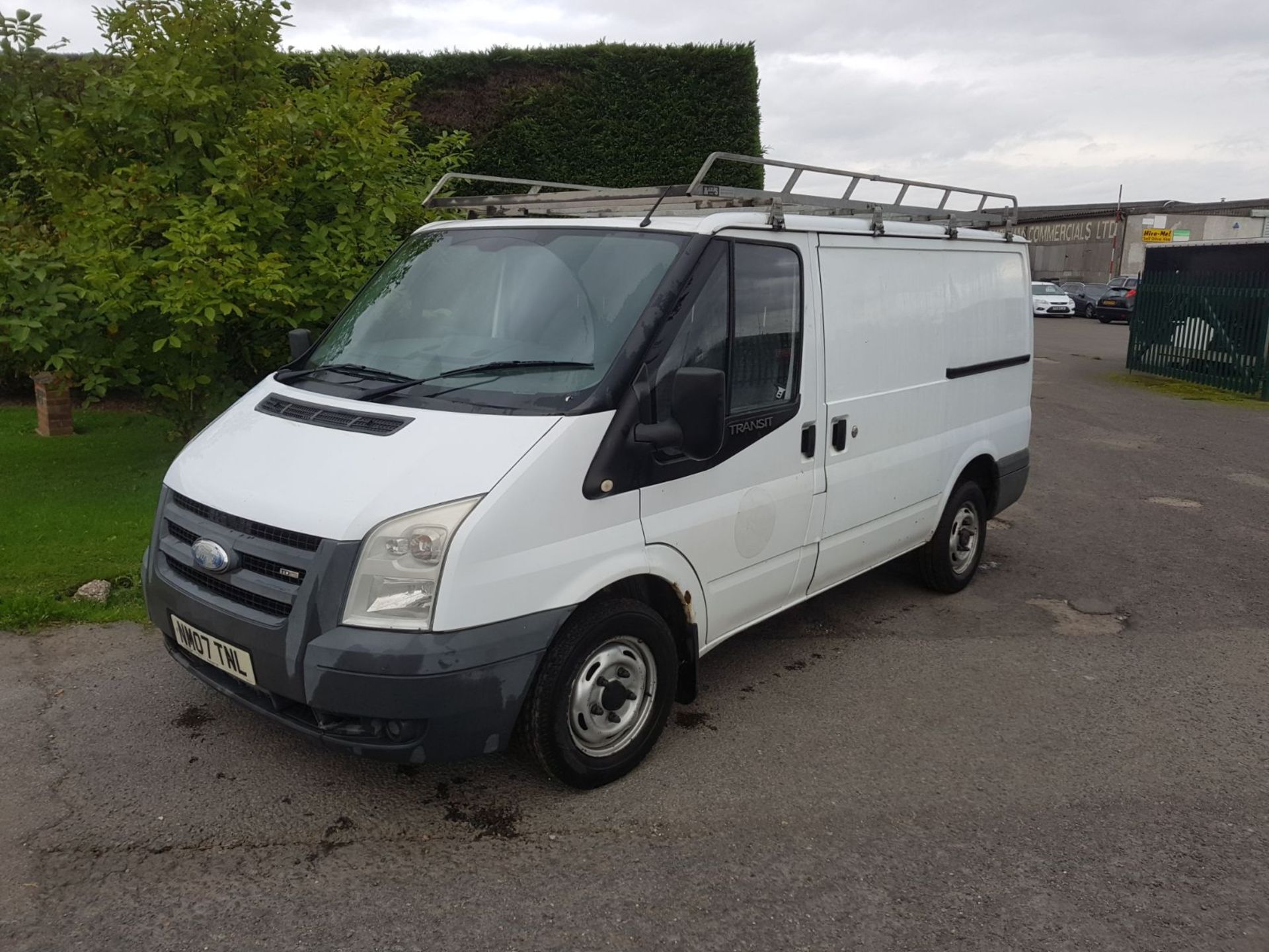 2007/07 REG FORD TRANSIT 85 T280S FWD, SHOWING 2 FORMER KEEPERS *PLUS VAT* - Image 2 of 10