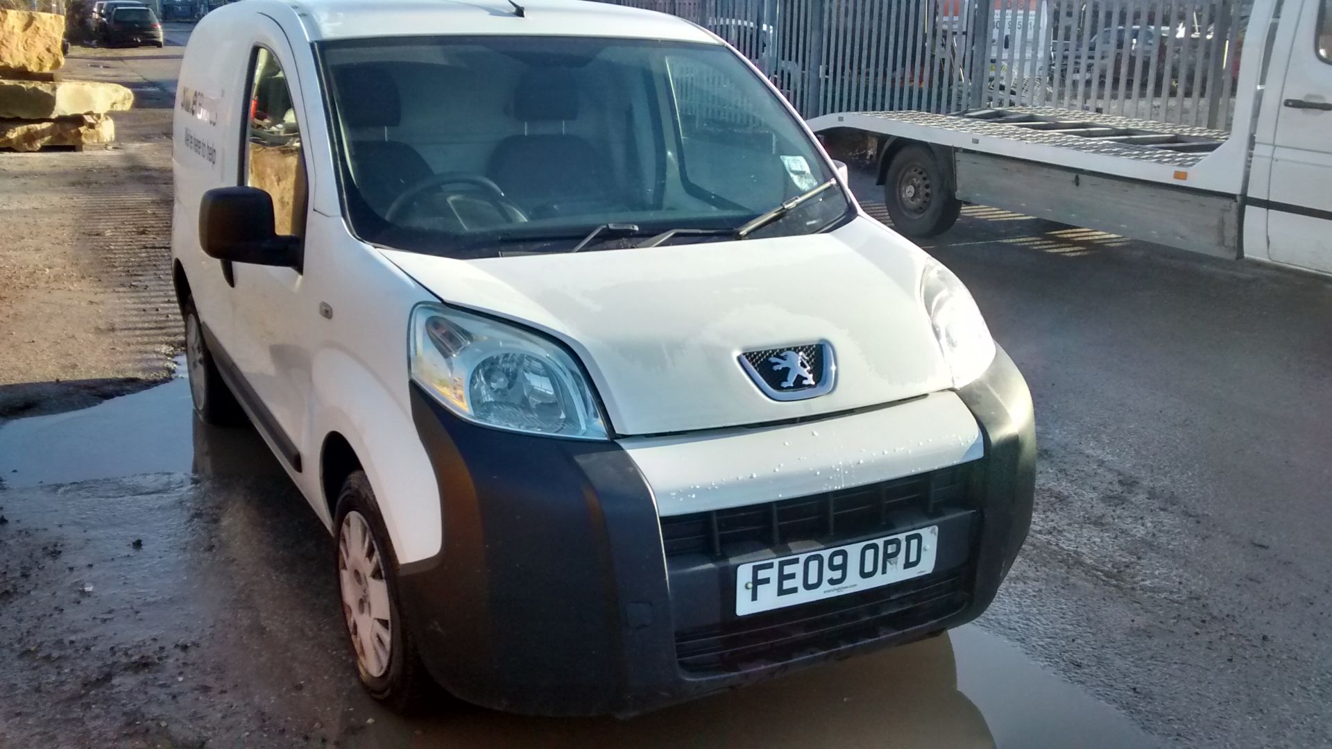 2009/09 REG PEUGEOT BIPPER S HDI 1.4 DIESEL PANEL VAN, SHOWING 0 FORMER KEEPERS *PLUS VAT*