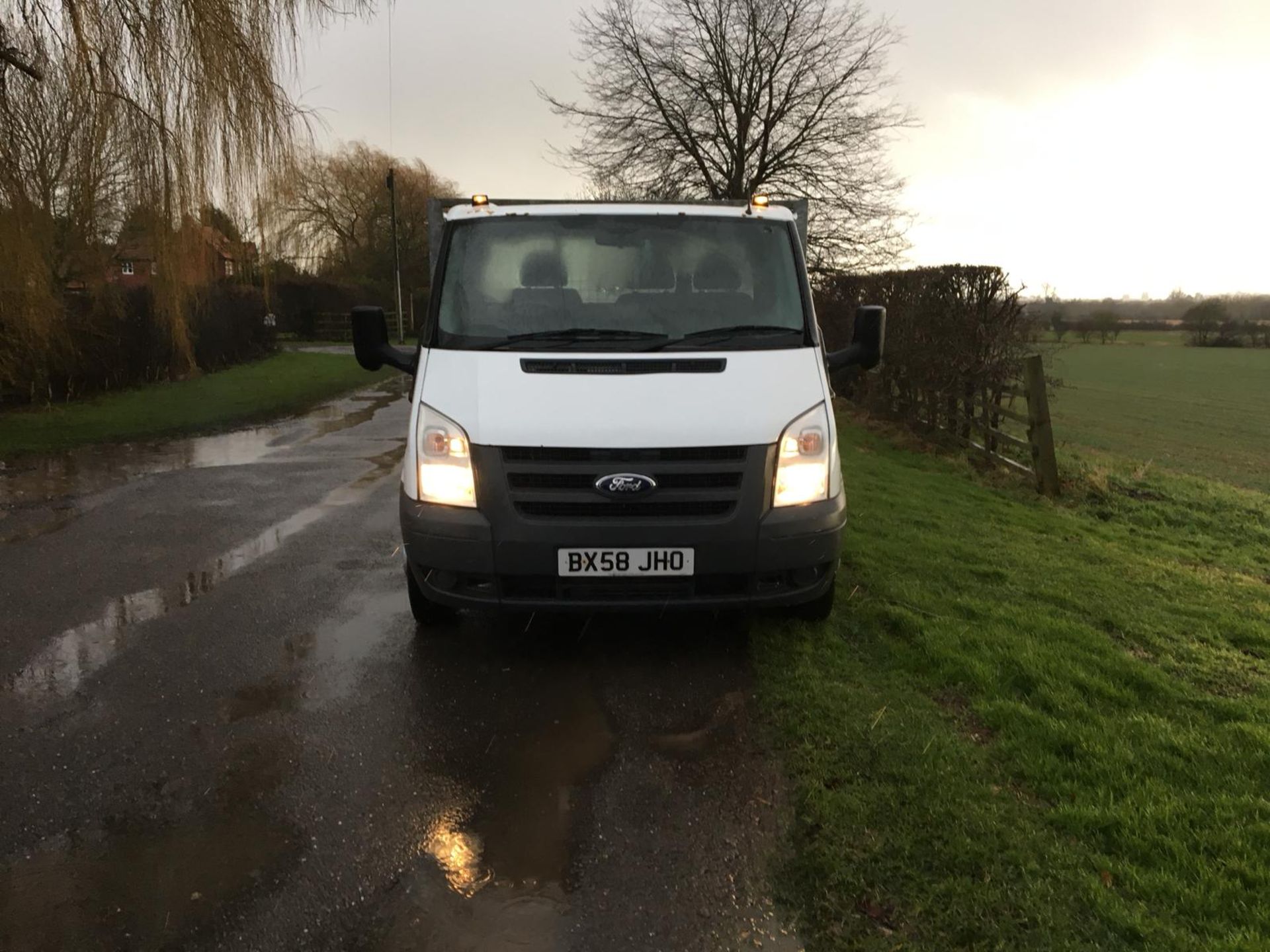 2008/58 REG FORD TRANSIT 100 T350M RWD DIESEL TIPPER, SHOWING 0 FORMER KEEPERS *NO VAT* - Image 2 of 11