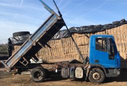 2007/57 REG IVECO EUROCARGO 7.5 TONNE DROPSIDE TIPPER