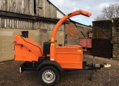 2002 TIMBERWOLF 150 DIESEL WOODCHIPPER 6", KUBOTA ENGINE - EX LOCAL AUTHORITY *PLUS VAT*