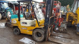 HALLA HDF-30 3 TONNE FORKLIFT CONTAINER SPEC *PLUS VAT*