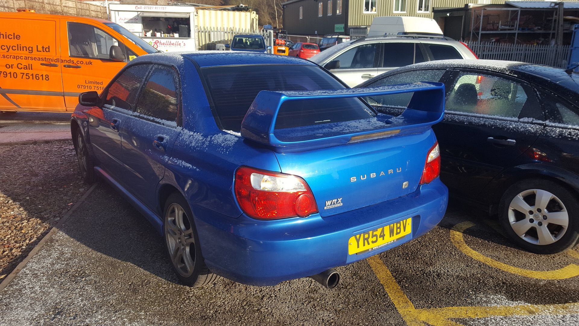 2005/54 REG SUBARU IMPREZA WRX TURBO BLUE PETROL 4 DOOR SALOON *NO VAT* - Image 3 of 8