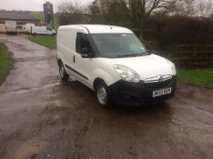 2012/62 REG VAUXHALL COMBO 2000 L1H1 CDTI S/S, SHOWING 0 FORMER KEEPERS *NO VAT*