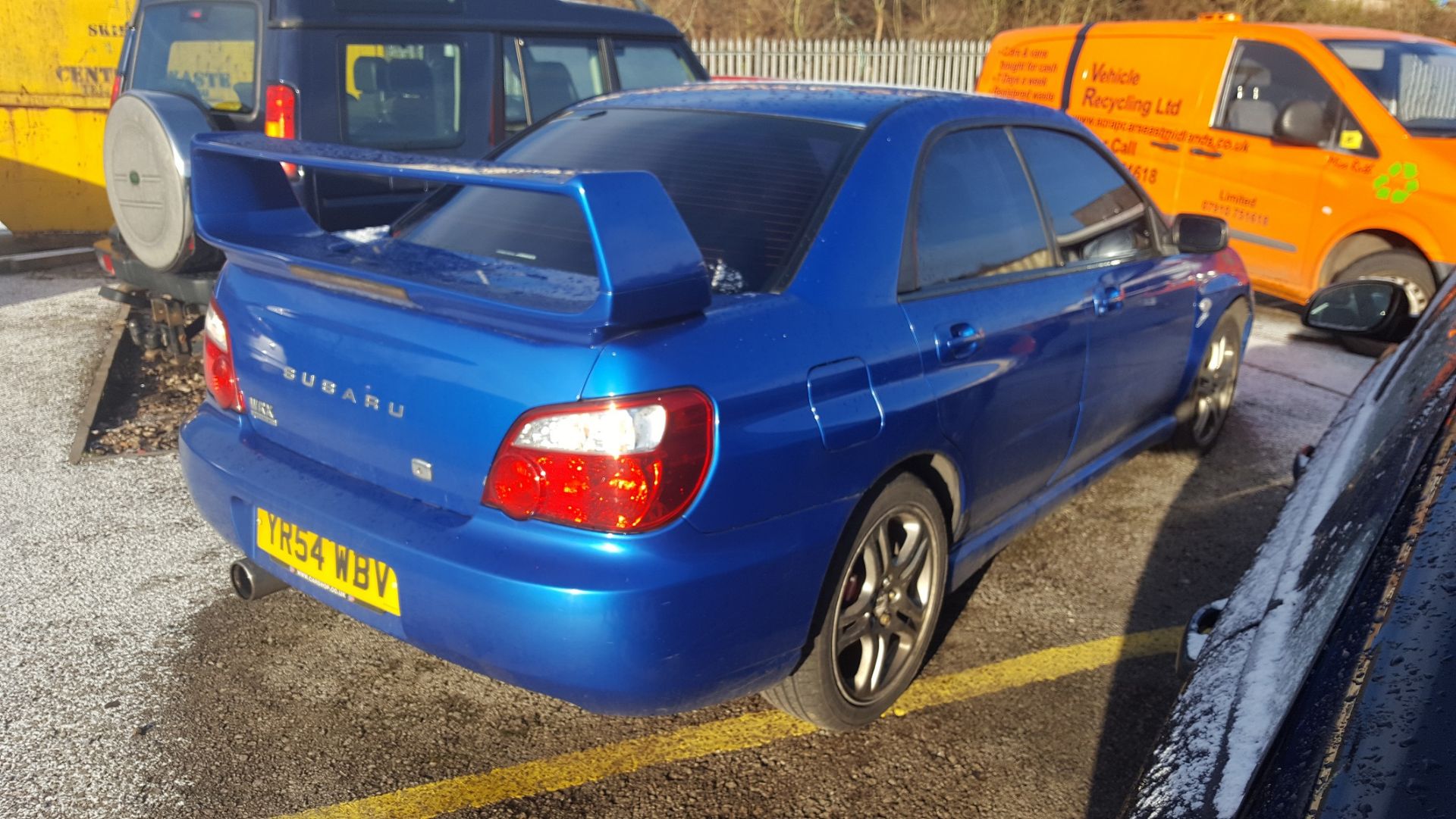 2005/54 REG SUBARU IMPREZA WRX TURBO BLUE PETROL 4 DOOR SALOON *NO VAT* - Image 5 of 8