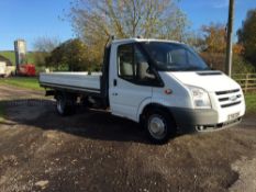 2008/58 REG FORD TRANSIT 100 T350L RWD DROPSIDE LORRY