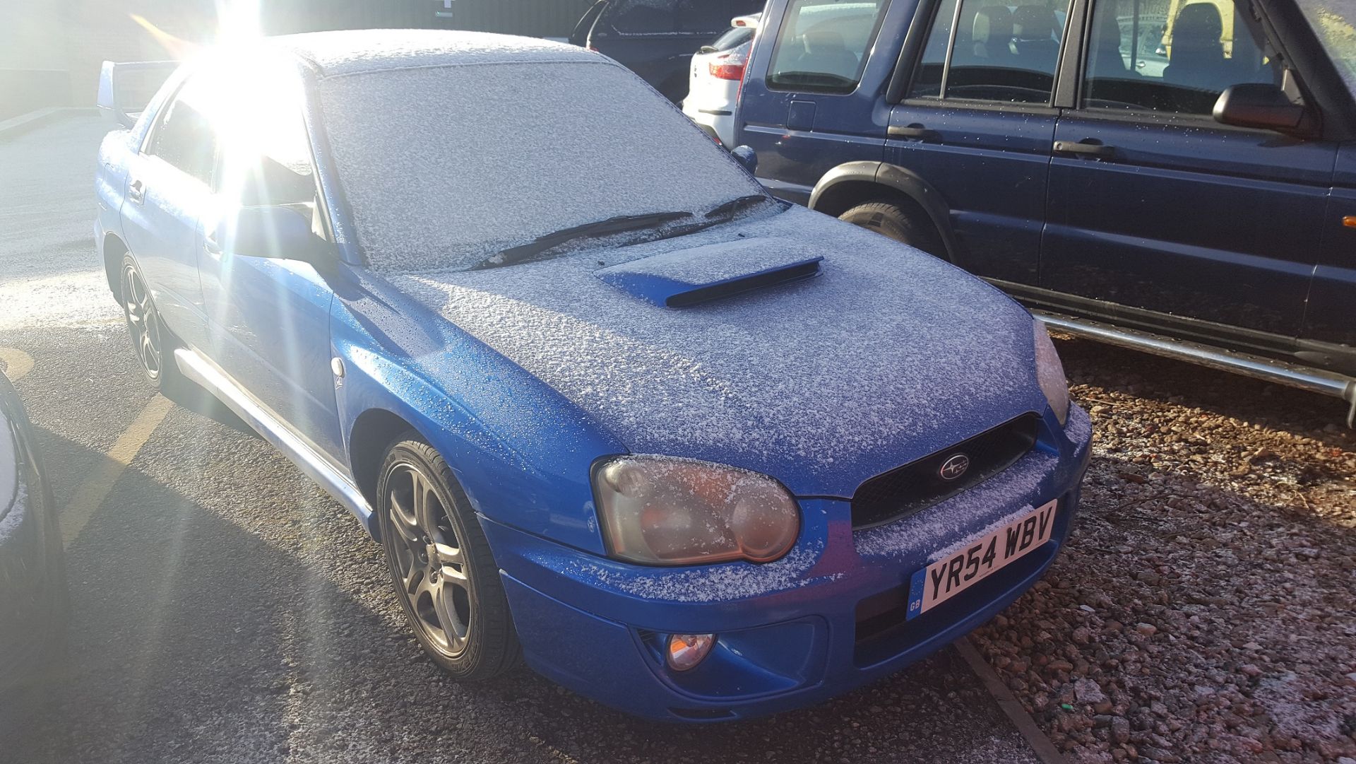 2005/54 REG SUBARU IMPREZA WRX TURBO BLUE PETROL 4 DOOR SALOON *NO VAT* - Image 2 of 8