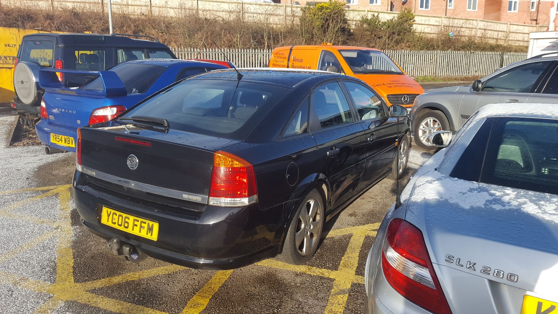 2006/06 REG VAUXHALL VECTRA CLUB CDTI 120 BLACK DIESEL 5 DOOR HATCHBACK *NO VAT* - Image 4 of 9