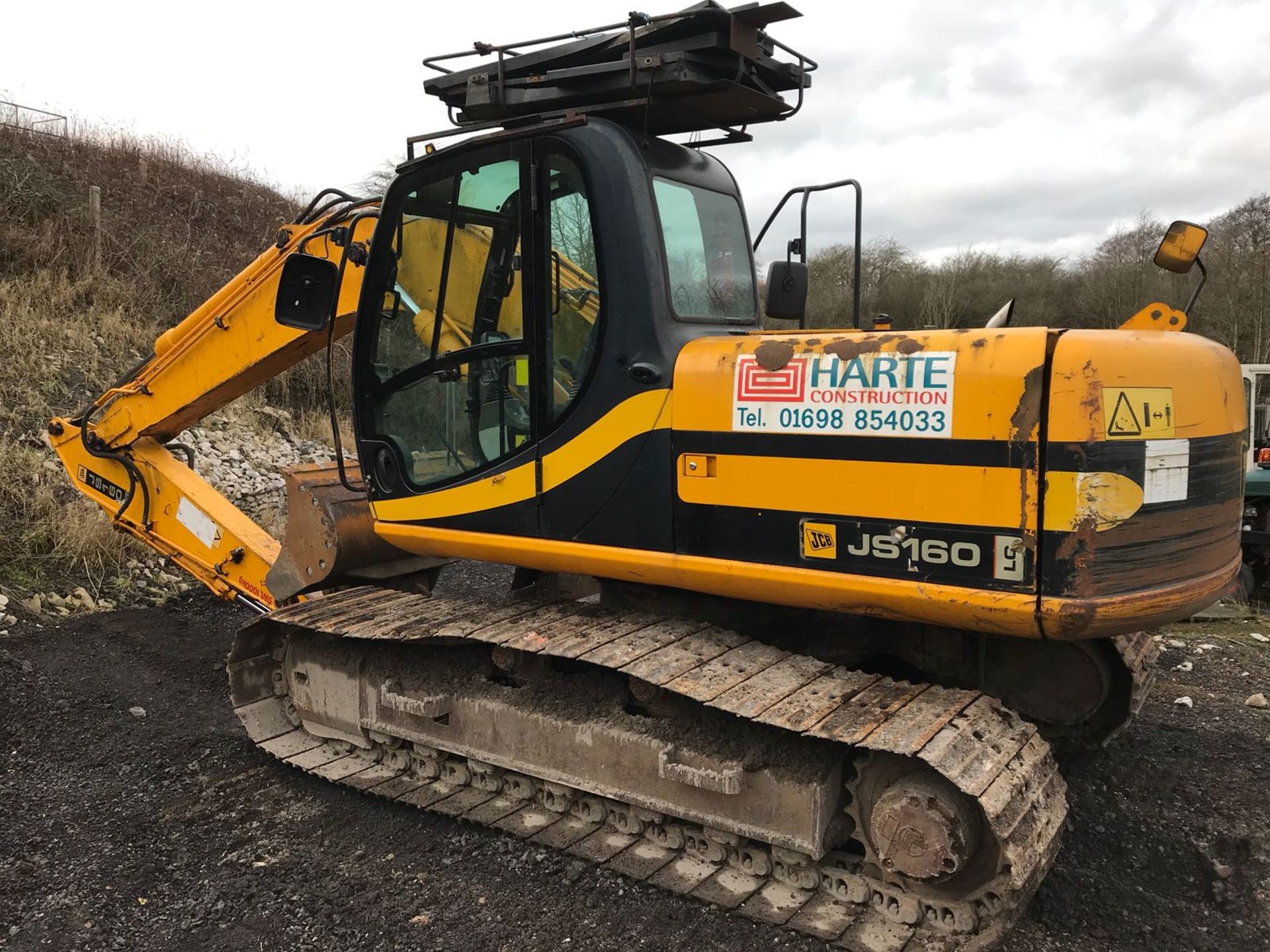 2005 JCB JS160 LC TRACKED EXCAVATOR / DIGGER - RUNS AND WORKS *PLUS VAT* - Image 6 of 9