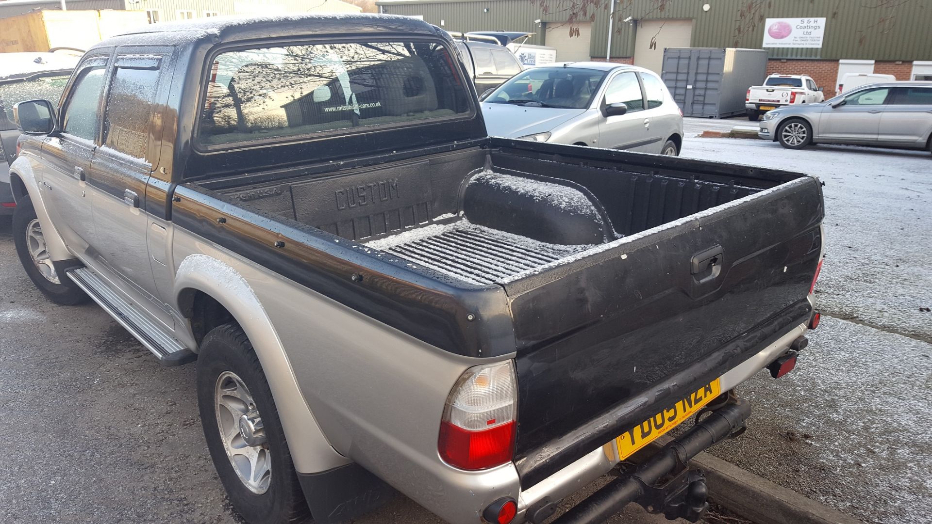 2005/05 REG MITSUBISHI L200 2.5TD 4LIFE 4WD BLACK/SILVER DIESEL PICK-UP *NO VAT* - Image 4 of 10