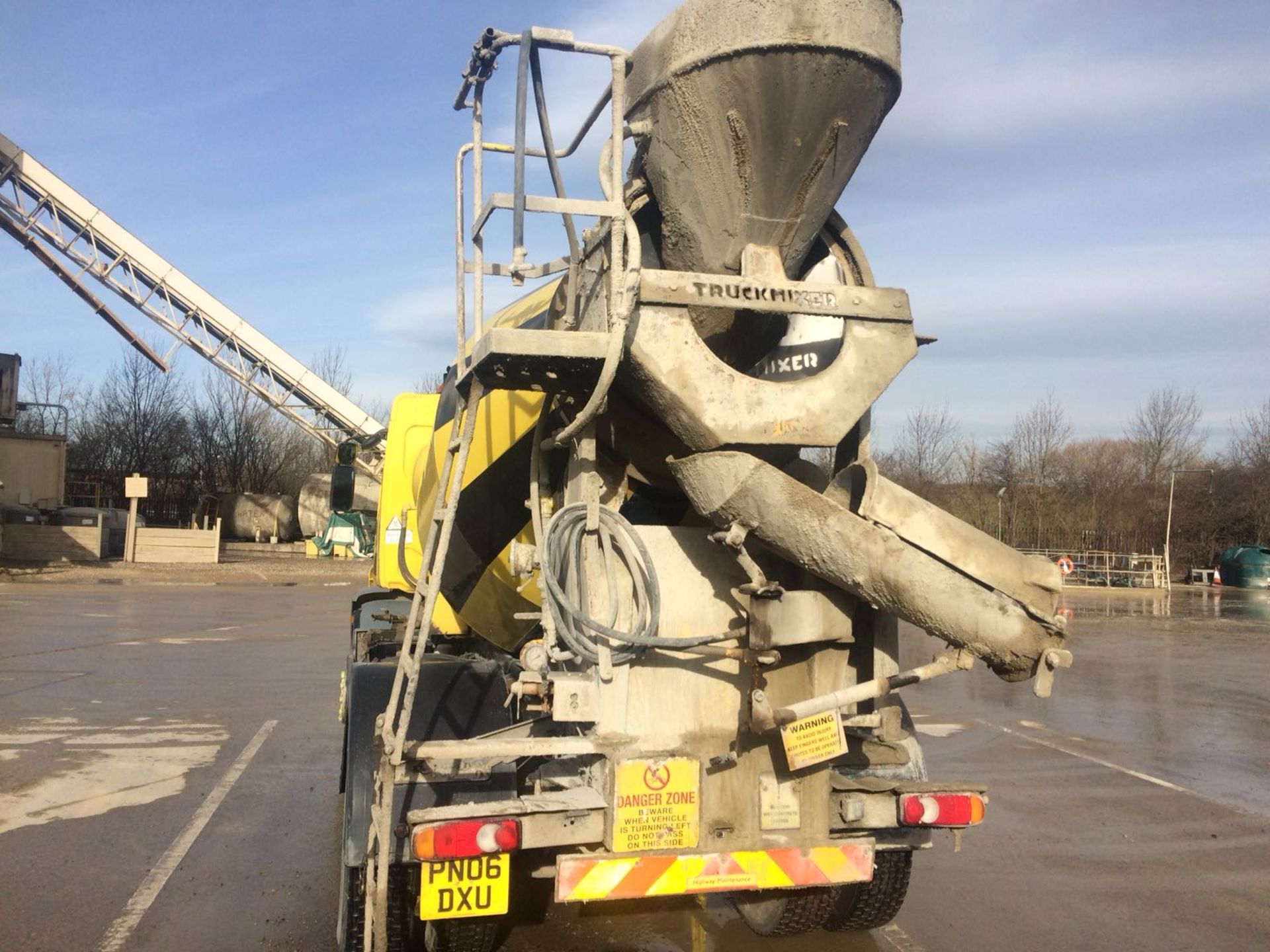 2006/06 REG DAF TRUCKS FA LF55.250 YELLOW/BLACK DIESEL CONCRETE MIXER *PLUS VAT* - Image 8 of 19