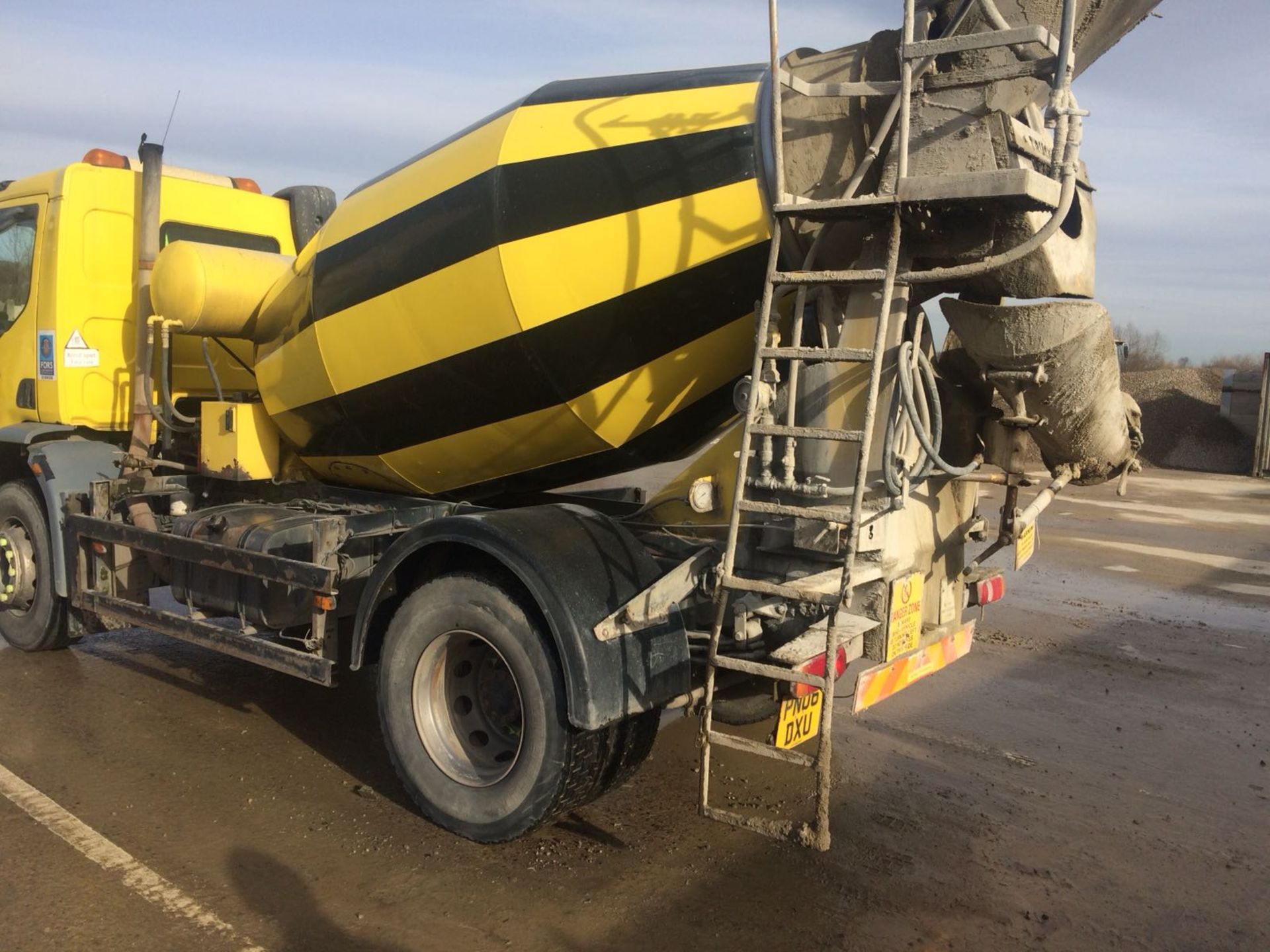 2006/06 REG DAF TRUCKS FA LF55.250 YELLOW/BLACK DIESEL CONCRETE MIXER *PLUS VAT* - Image 5 of 19