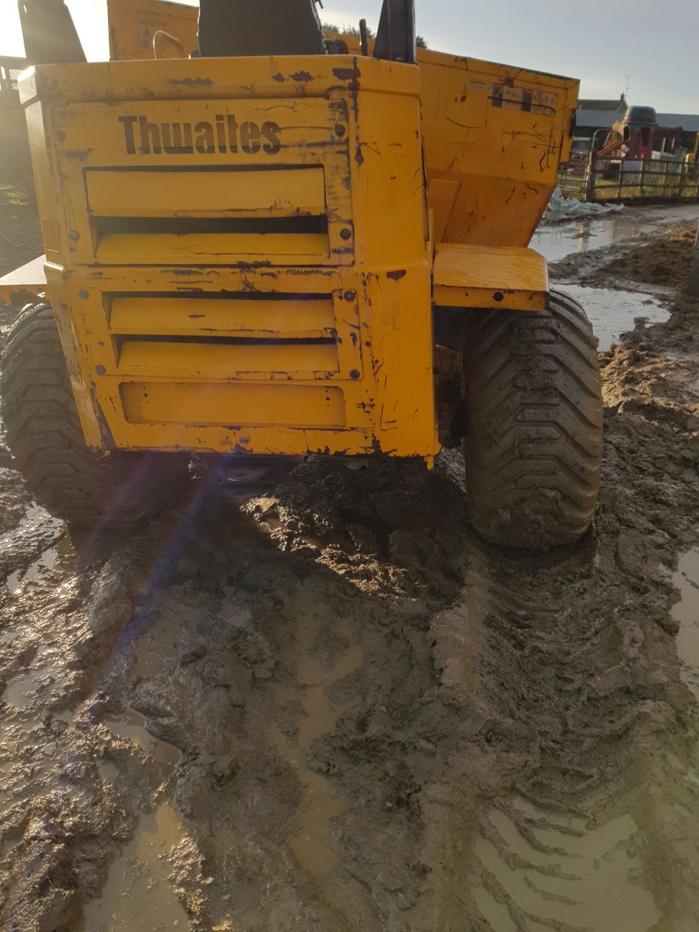 2007 THWAITES 9 TONNE DUMPER PERKINS DIESEL ENGINE *PLUS VAT* - Image 4 of 8