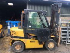 2012 YALE VERACITOR 40 VX FORKLIFT, STARTS BUT BRAKES ARE STUCK ON *PLUS VAT*