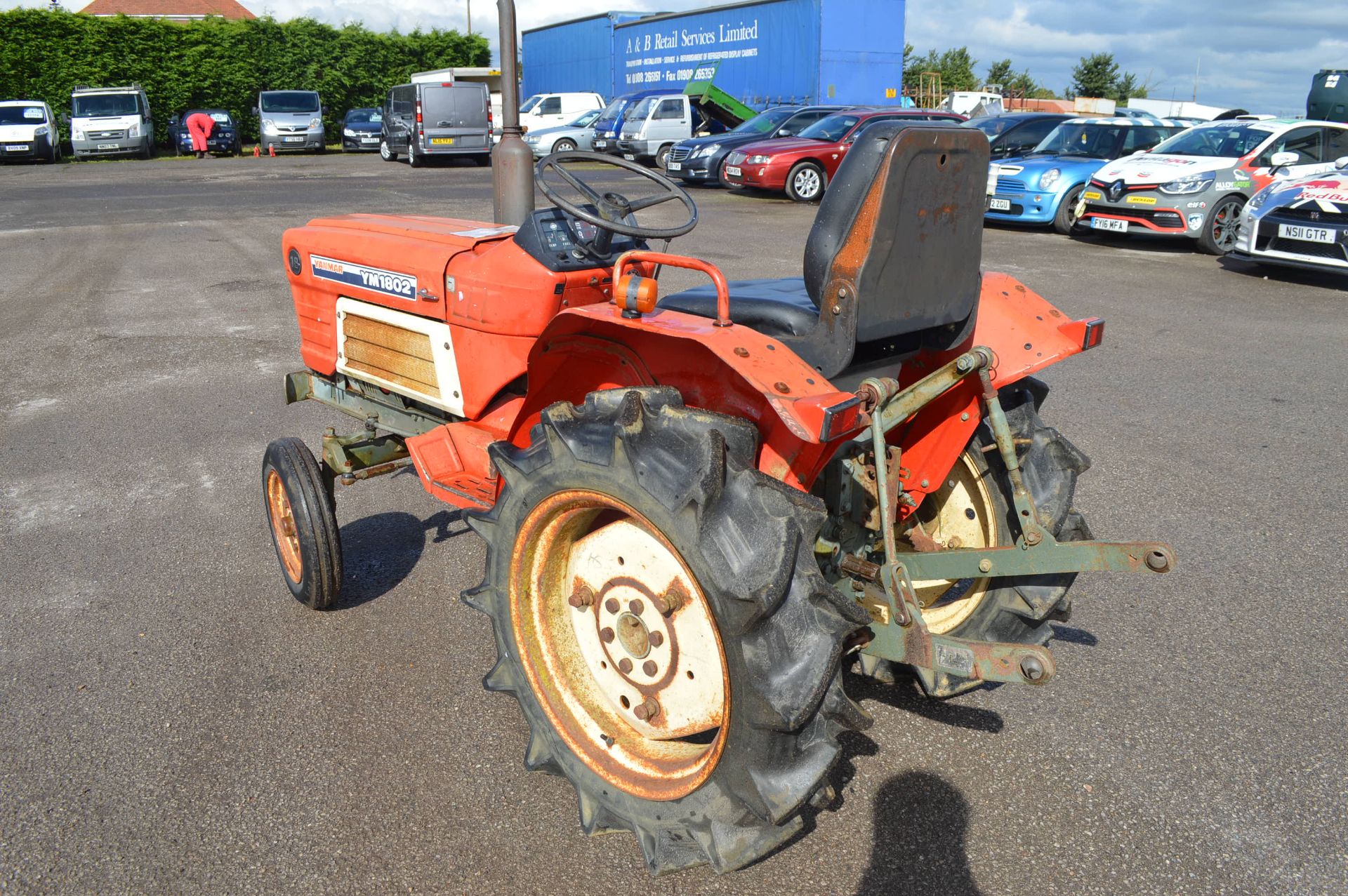 YANMAR YM1802 2WD TRACTOR, IN WORKING ORDER *NO VAT* - Image 3 of 11