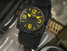 MENS ARMY YELLOW / BLACK INFANTRY DIGITAL QUARTZ WRIST WATCH RUBBER STRAP *NO VAT*