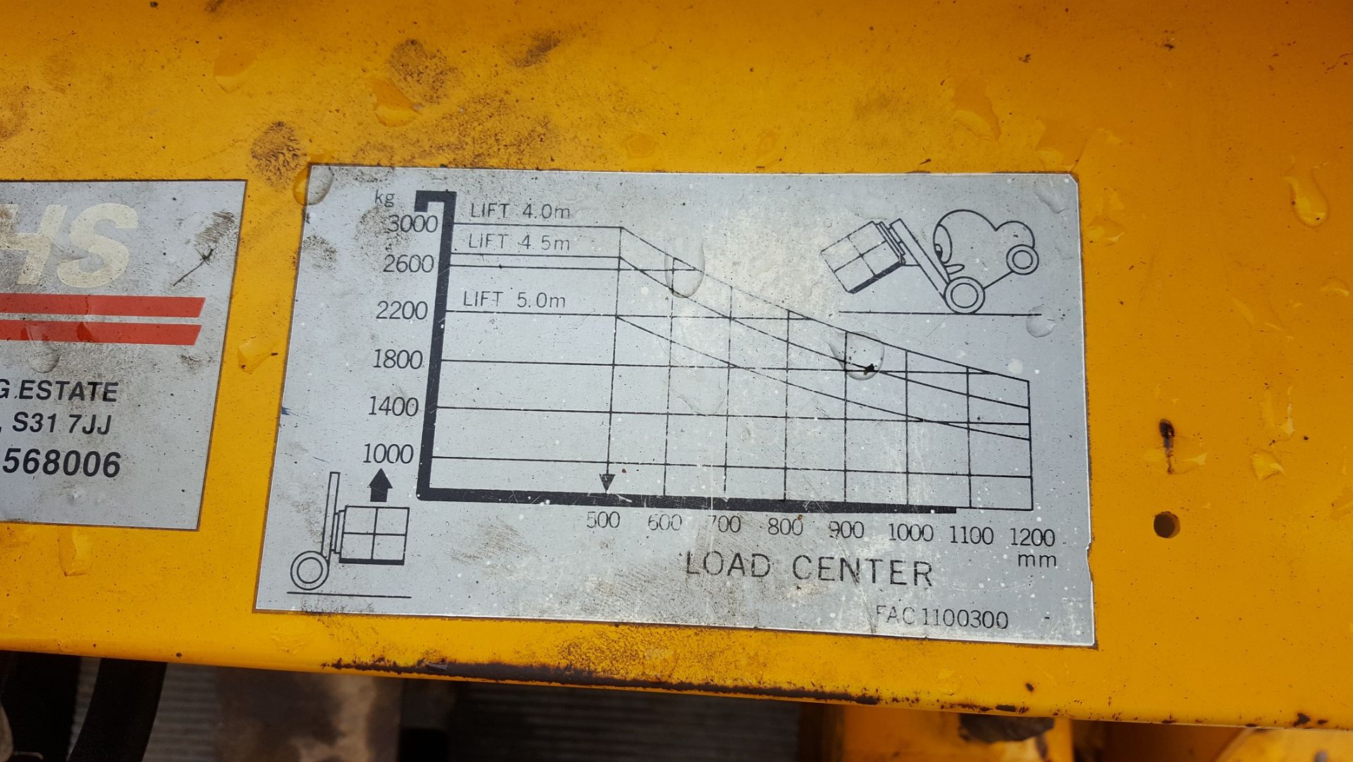 HALLA HDF-30 3 TONNE FORKLIFT CONTAINER SPEC *PLUS VAT* - Image 3 of 8