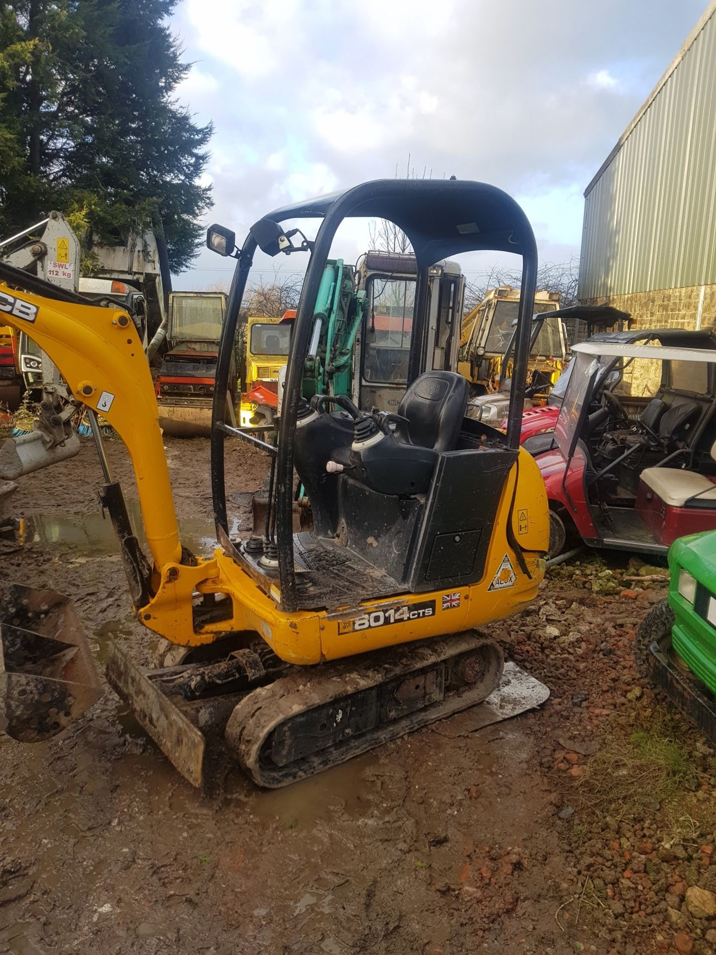 2011 JCB 8014 CTS TRACKED MINI DIGGER / EXCAVATOR, STARTS, RUNS & DIGS *PLUS VAT*