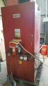 WORKSHOP HEATER, RUNS ON PARAFFIN / HEATING OIL, RECENTLY REMOVED FROM A WORKING WORKSHOP *PLUS VAT*