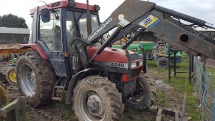 1995 CASE 4240 LOADING TRACTOR 4WD + DIFF LOCK + QUICKIE LIFT QUICK HITCH *PLUS VAT*