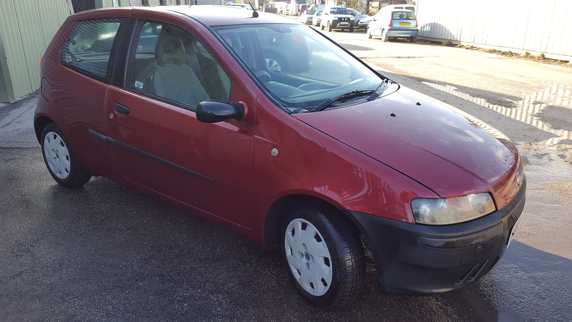 2000/W REG FIAT PUNTO 1.2 RED PETROL 3 DOOR HATCHBACK *NO VAT*