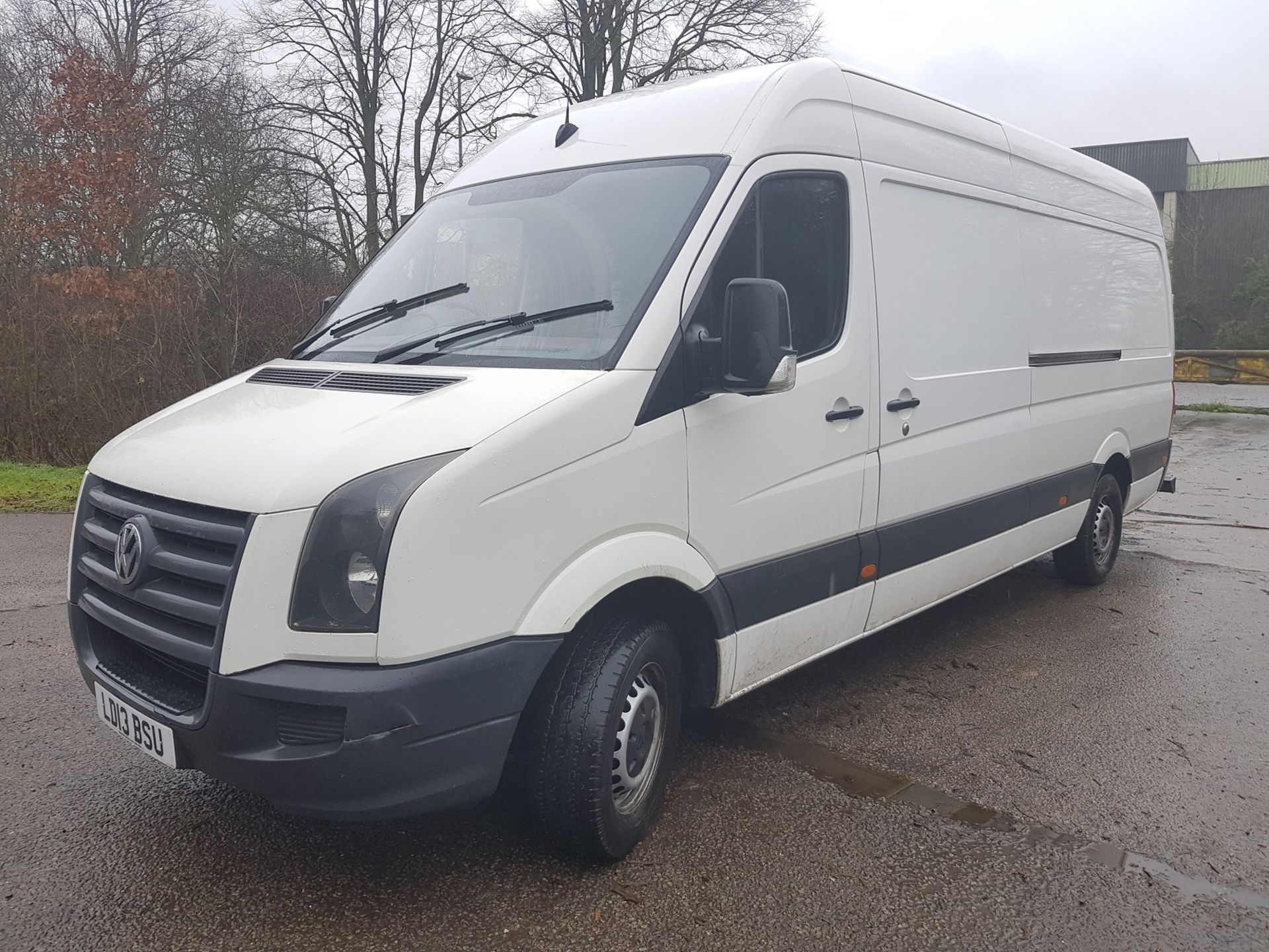 2013/13 REG VOLKSWAGEN CRAFTER CR35 LWB DIESEL 2.0 TDI 109PS HIGH ROOF DIESEL PANEL VAN *NO VAT* - Bild 3 aus 18