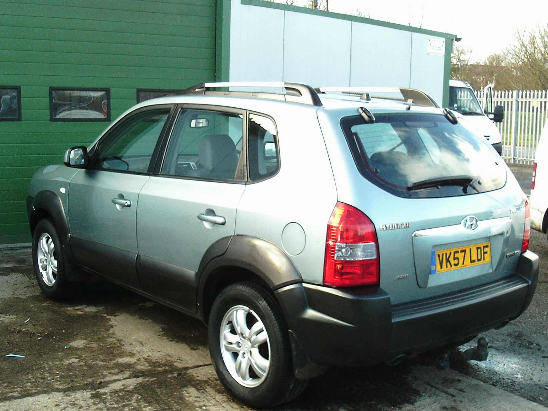 2007/57 REG HYUNDAI TUCSON CRTD CDX 2.0 DIESEL SILVER ESTATE, 4 WHEEL DRIVE *NO VAT* - Bild 4 aus 13