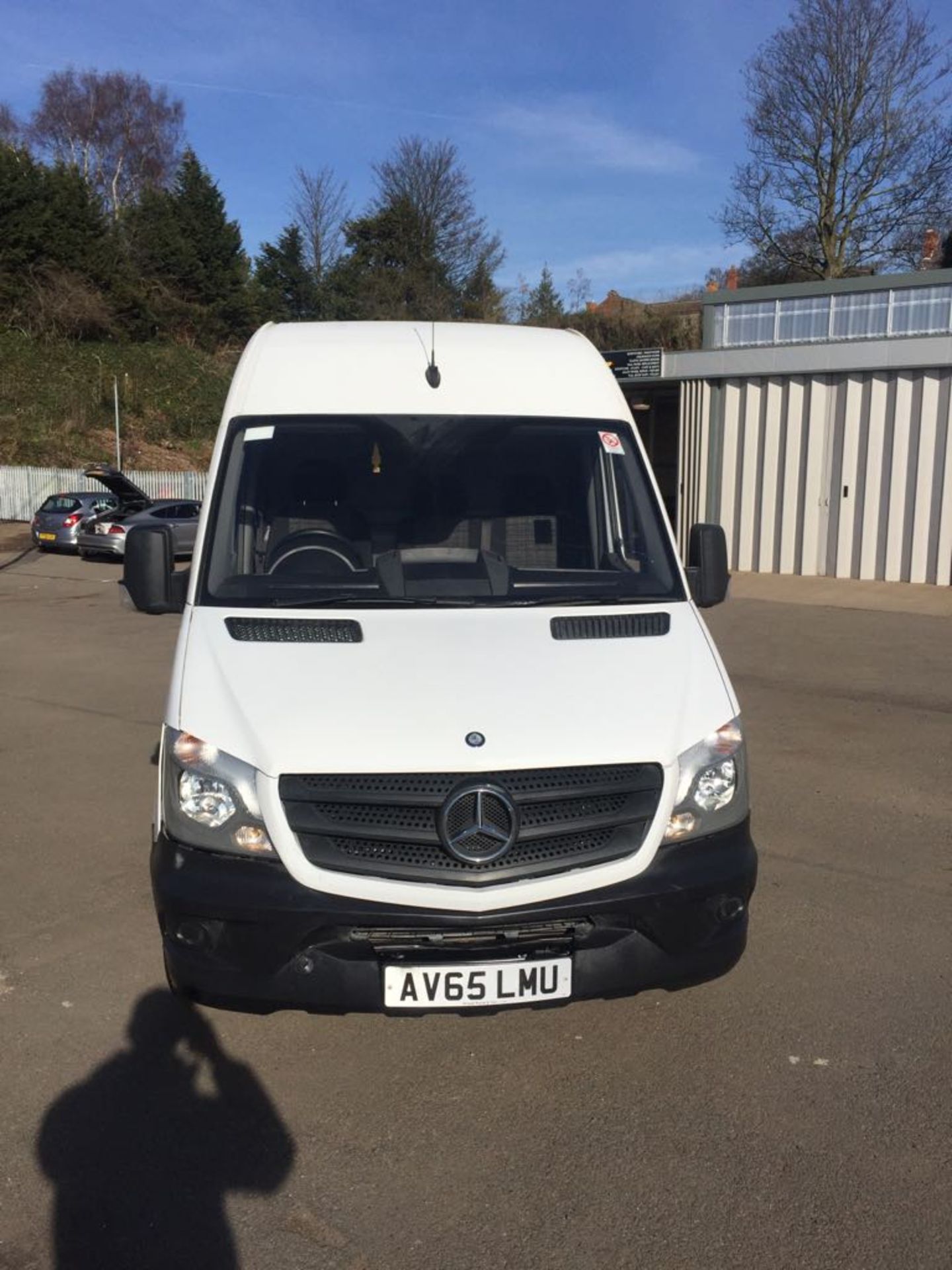 2015/65 REG MERCEDES-BENZ SPRINTER 313 CDI WHITE DIESEL PANEL VAN, SHOWING 0 FORMER KEEPERS *NO VAT* - Image 2 of 15