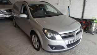 2006/56 REG VAUXHALL ASTRA SPORTIVE CDTI SILVER DIESEL CAR DERIVED VAN *NO VAT*