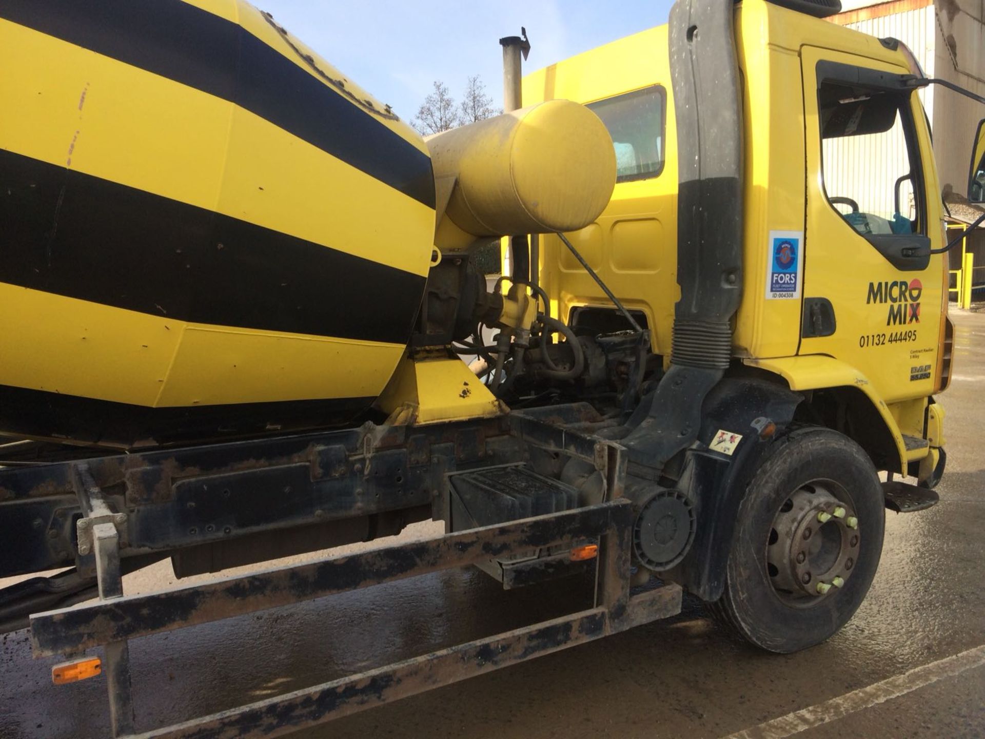 2006/06 REG DAF TRUCKS FA LF55.250 YELLOW/BLACK DIESEL CONCRETE MIXER *PLUS VAT* - Image 14 of 19