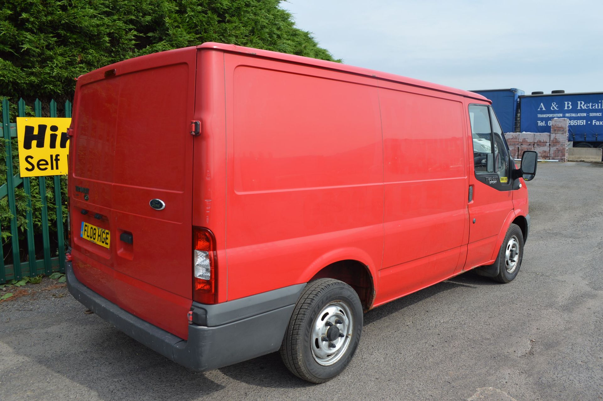 2008/08 REG FORD TRANSIT 85 T280S FWD, SHOWING 1 FORMER KEEPER *PLUS VAT* - Image 6 of 15