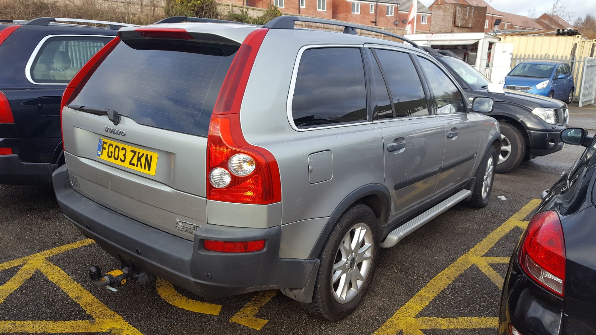 2003/03 REG VOLVO XC90 D5 SE AWD SEMI-AUTOMATIC GREEN DIESEL ESTATE *NO VAT* - Image 4 of 8