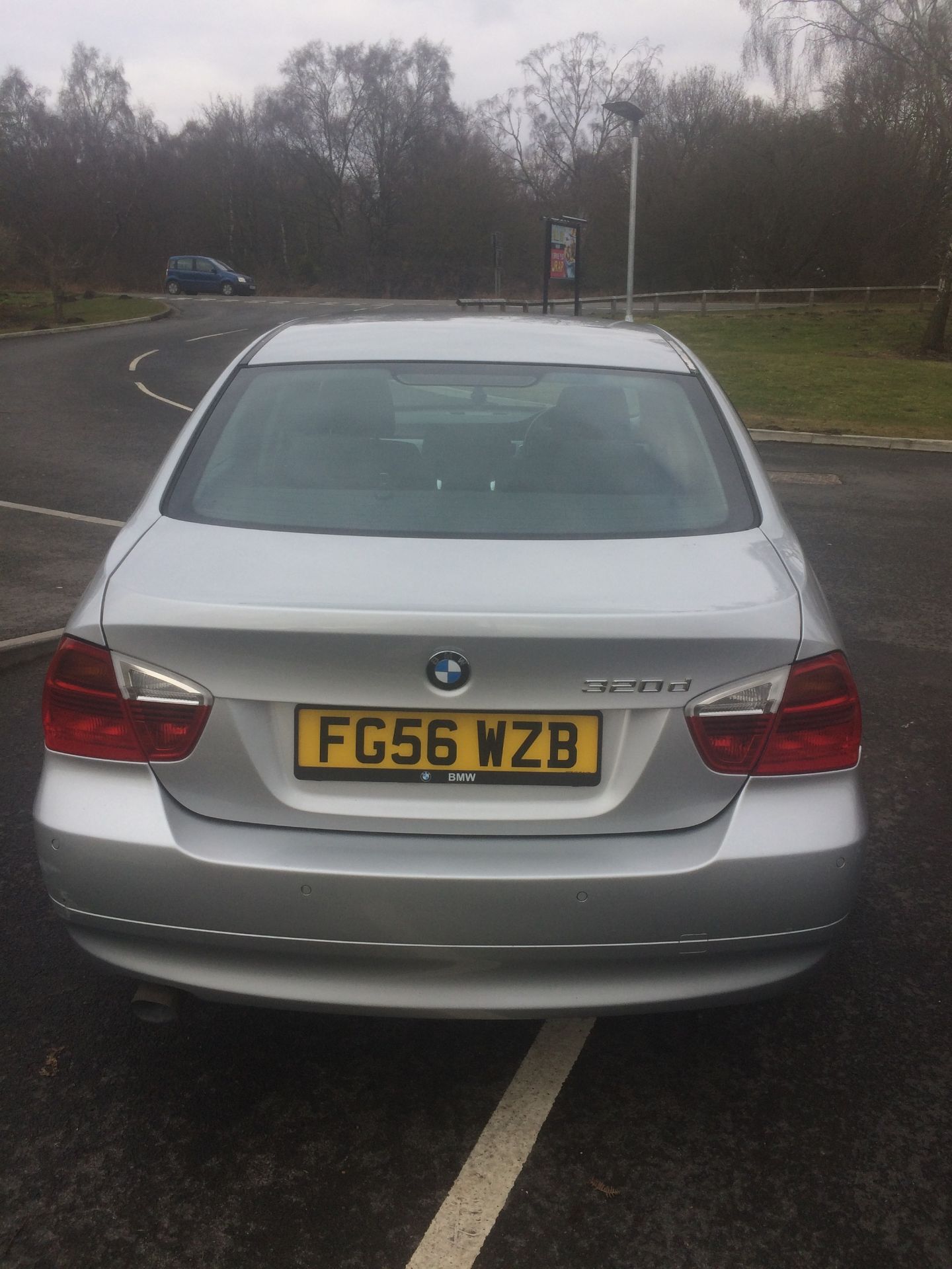 2006/56 REG BMW 320D SE GREY 2.0 DIESEL 4 DOOR SALOON *NO VAT* - Image 7 of 14