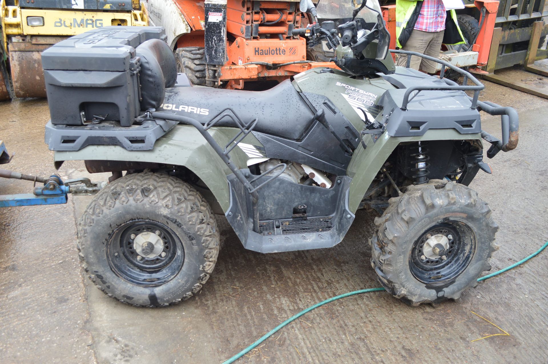 2013/ 63 REG GREEN POLARIS SPORTSMAN FOREST 500CC QUADBIKE, MOT UNTIL JUNE 2018 *PLUS VAT* - Image 3 of 11