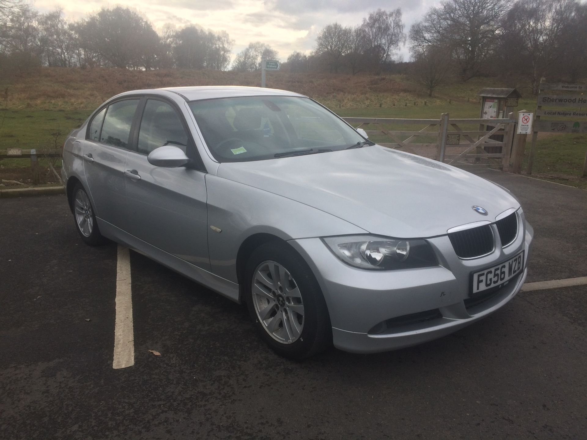 2006/56 REG BMW 320D SE GREY 2.0 DIESEL 4 DOOR SALOON *NO VAT*