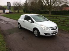 2009/09 REG VAUXHALL CORSA CDTI CAR DERIVED VAN ONE OWNER