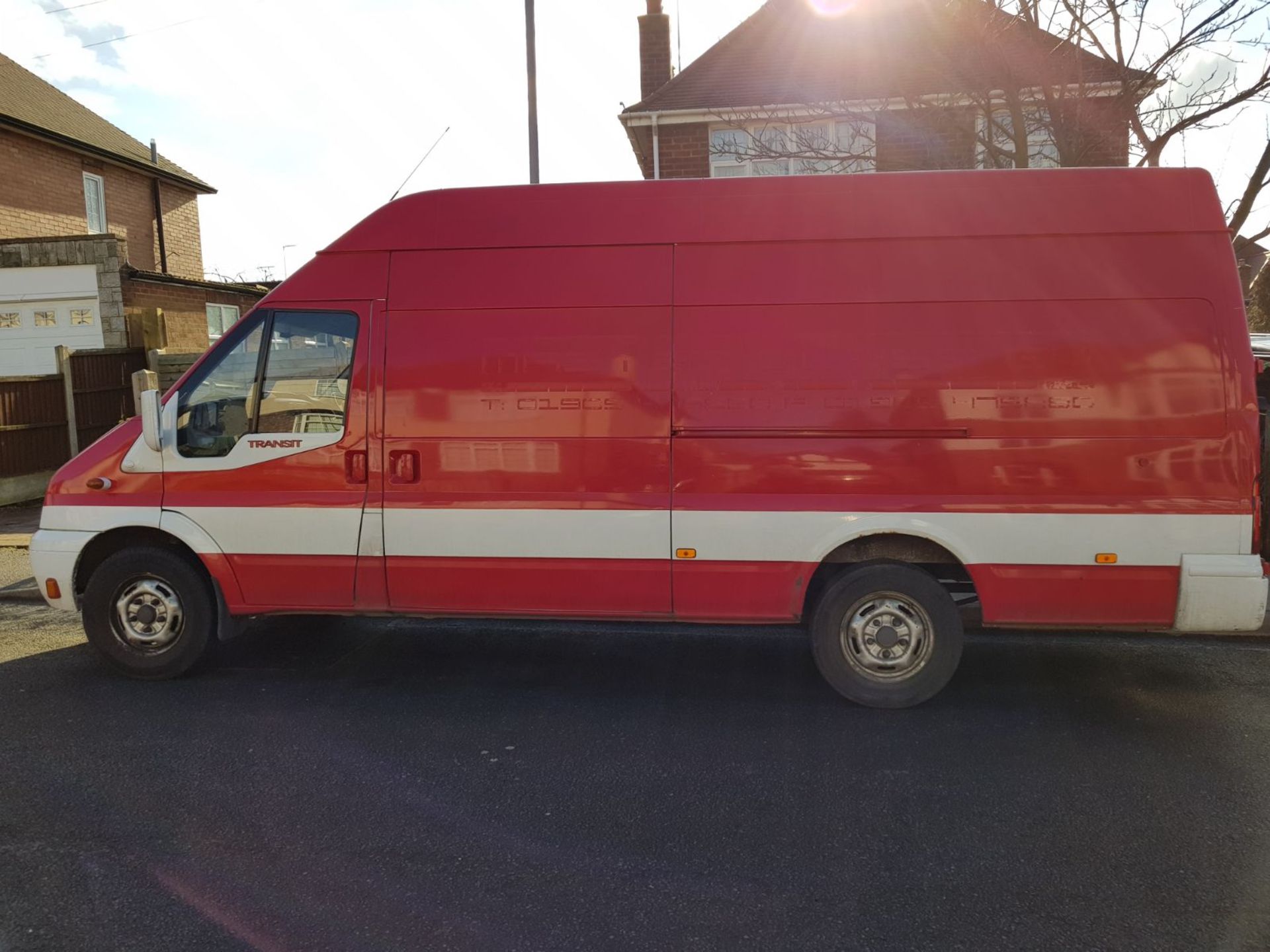 2007/07 REG FORD TRANSIT 140 T350EF RWD 2.4 DIESEL PANEL VAN *NO VAT* - Image 3 of 7