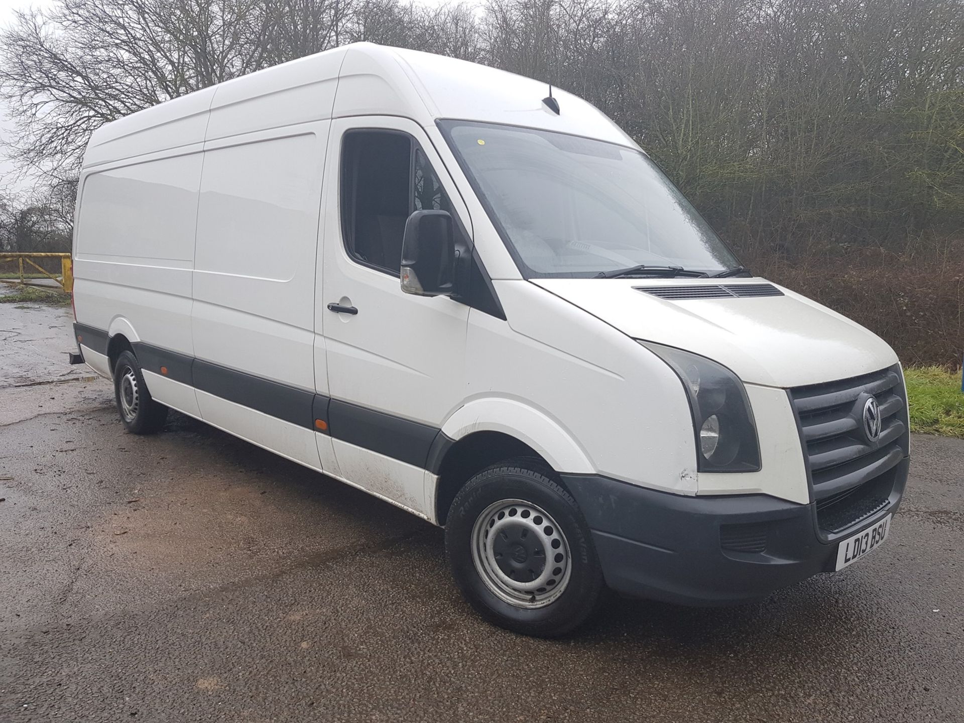 2013/13 REG VOLKSWAGEN CRAFTER CR35 LWB DIESEL 2.0 TDI 109PS HIGH ROOF DIESEL PANEL VAN *NO VAT*