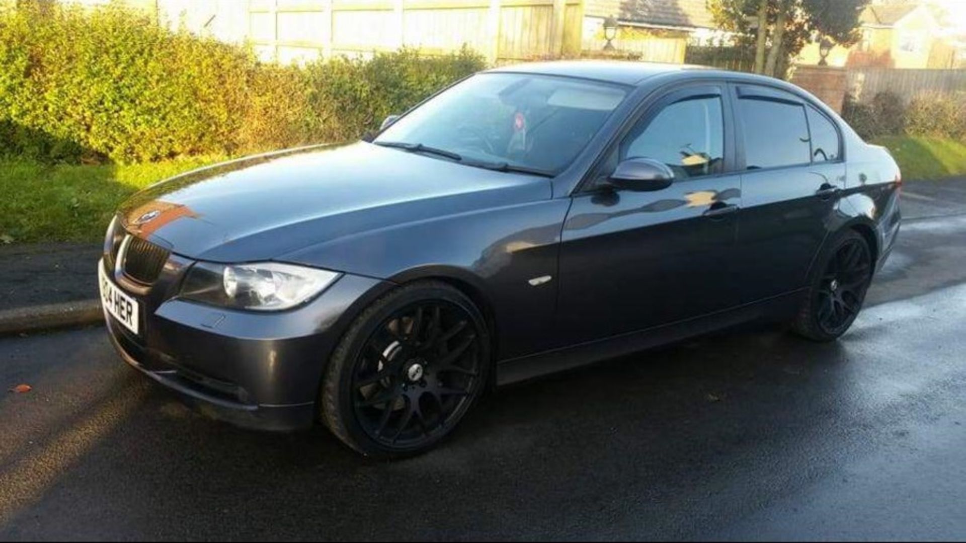 2007 BMW 335D SE AUTOMATIC GREY DIESEL 4 DOOR SALOON, FULL SERVICE HISTORY *NO VAT* - Image 2 of 7