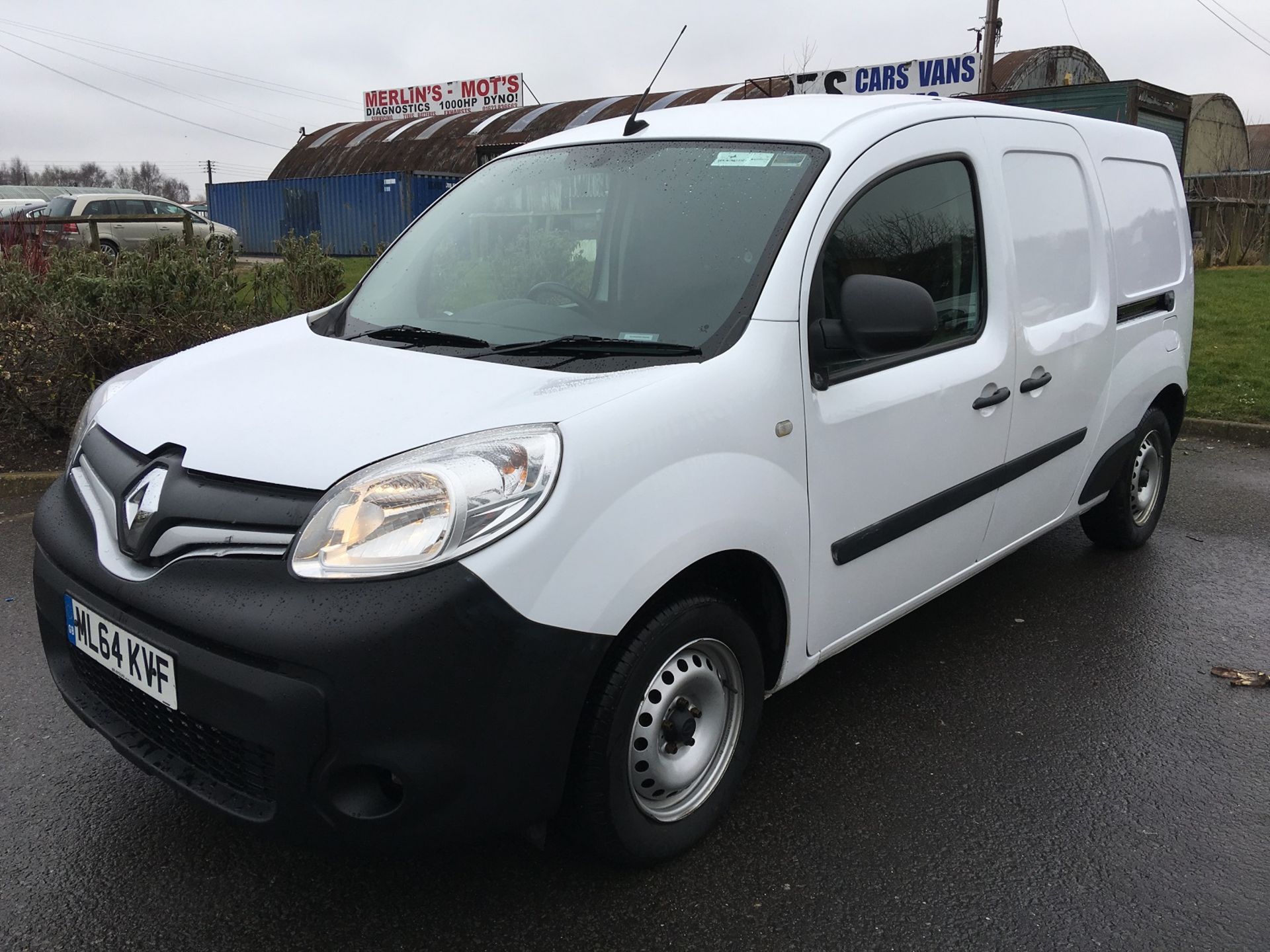 2015/64 REG RENAULT KANGOO MAXI LL21 CORE ENERGY WHITE DIESEL PANEL VAN, SHOWING 0 FORMER KEEPERS - Image 3 of 20