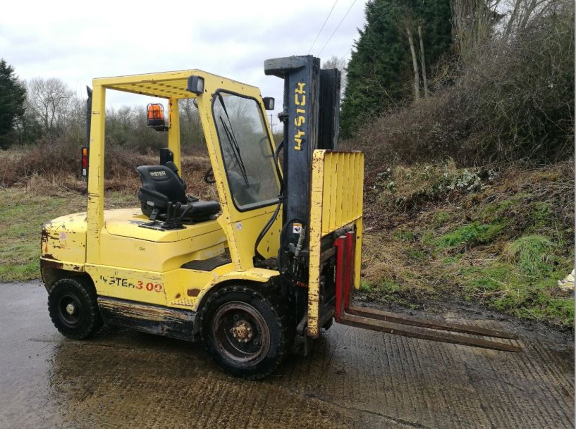 HYSTER H300 XM 3 TON FORKLIFT, CONTAINER SPEC *PLUS VAT* - Image 6 of 7