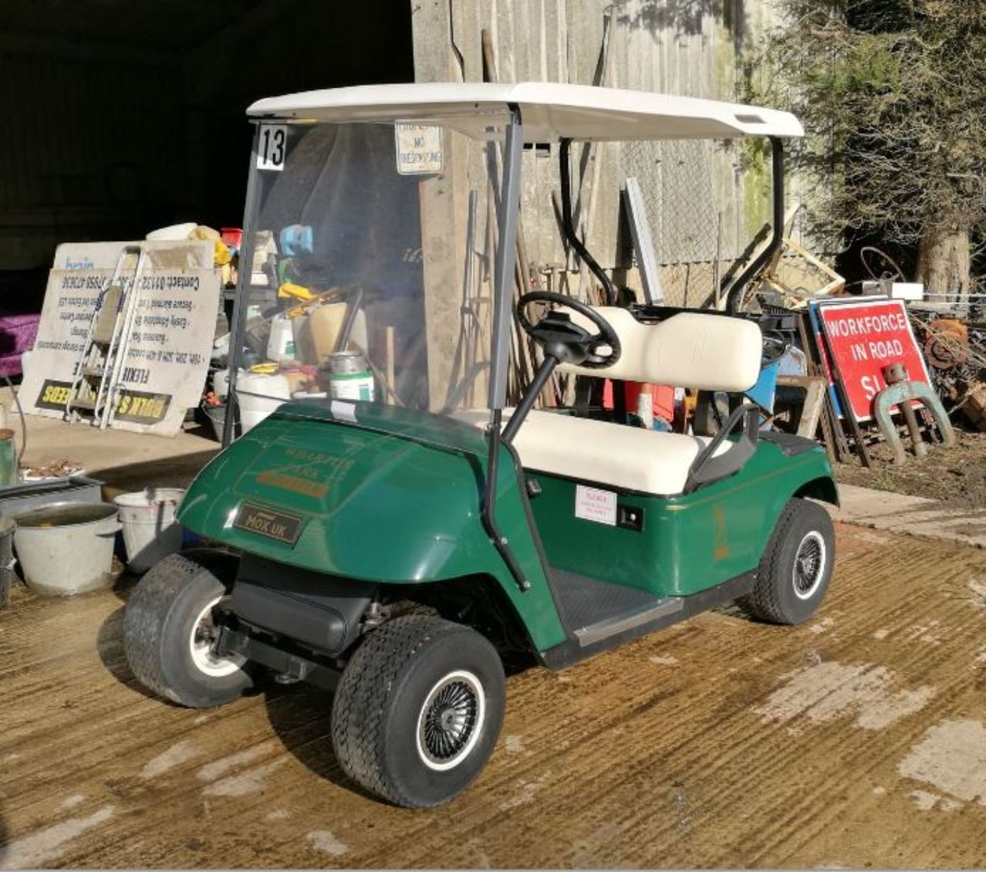 EZGO GOLF BUGGY 245 HOURS, 305.7 KG, PETROL ENGINE RUNS ON LPG *PLUS VAT*