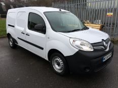 2015/64 REG RENAULT KANGOO MAXI LL21 CORE ENERGY WHITE DIESEL PANEL VAN, SHOWING 0 FORMER KEEPERS