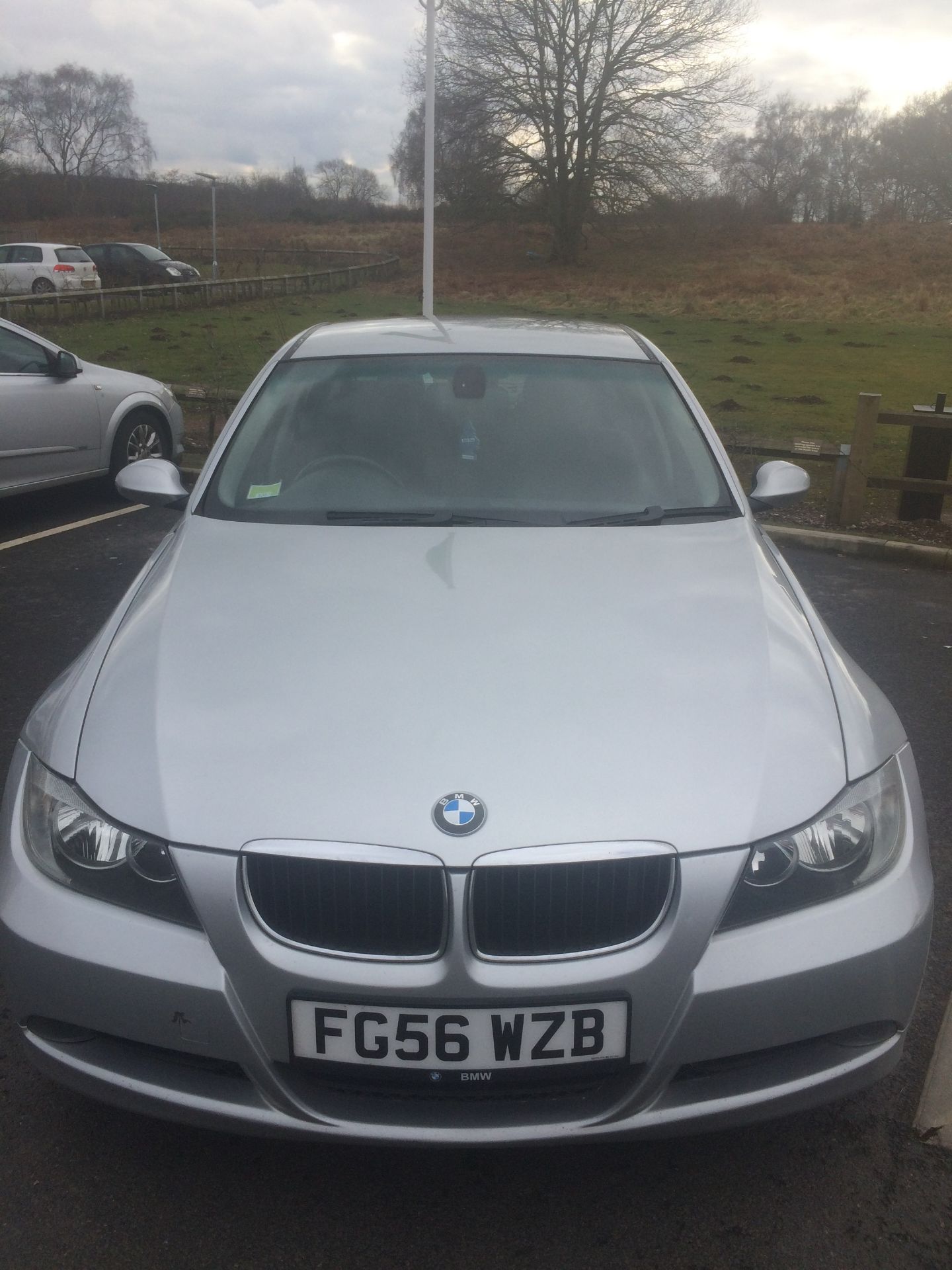 2006/56 REG BMW 320D SE GREY 2.0 DIESEL 4 DOOR SALOON *NO VAT* - Image 3 of 14