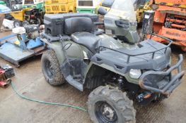 2013/ 63 REG GREEN POLARIS SPORTSMAN FOREST 500CC QUADBIKE, MOT UNTIL JUNE 2018 *PLUS VAT*