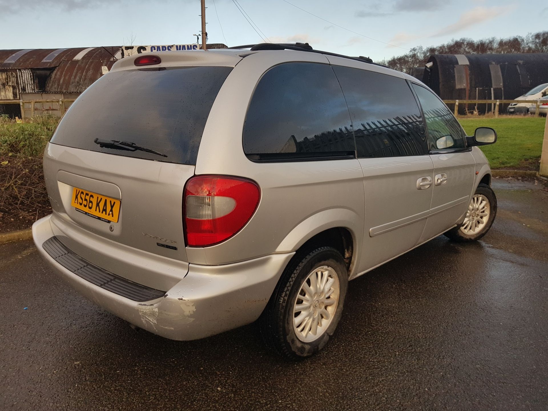 2006/56 REG CHRYSLER VOYAGER LX AUTOMATIC SILVER DIESEL MPV *NO VAT* - Image 7 of 18