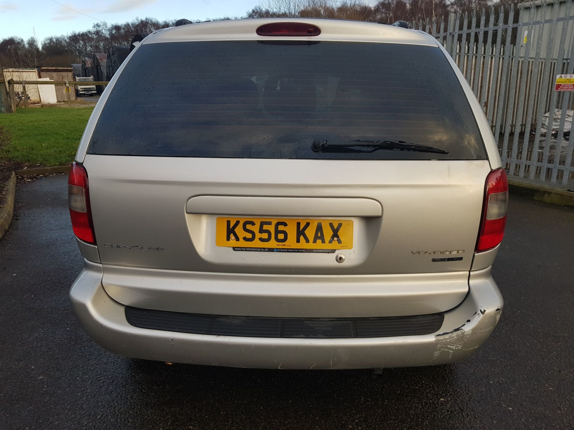 2006/56 REG CHRYSLER VOYAGER LX AUTOMATIC SILVER DIESEL MPV *NO VAT* - Image 6 of 18