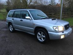 2002/02 REG SUBARU FORESTER S TURBO AWD AUTOMATIC 2.0 PETROL SILVER ESTATE *NO VAT*