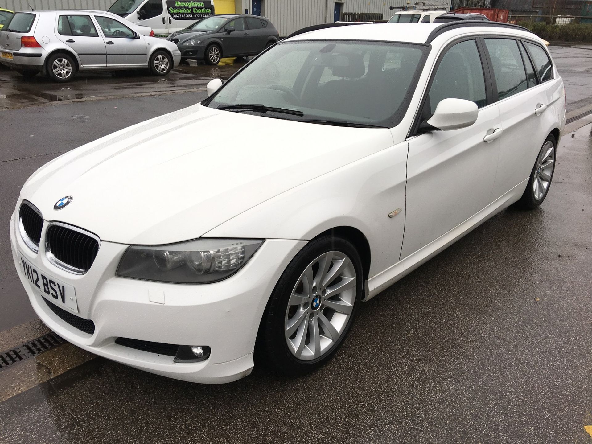 2012/12 REG BMW 330D AC TOURING AUTOMATIC WHITE DIESEL ESTATE, SHOWING 1 FORMER KEEPER *NO VAT* - Image 3 of 18